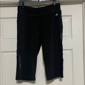 Adidas Black Workout Capris